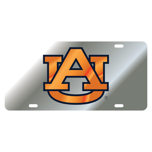 Auburn Tigers TAG (LASER SIL/BLU/ORG AU (12036))