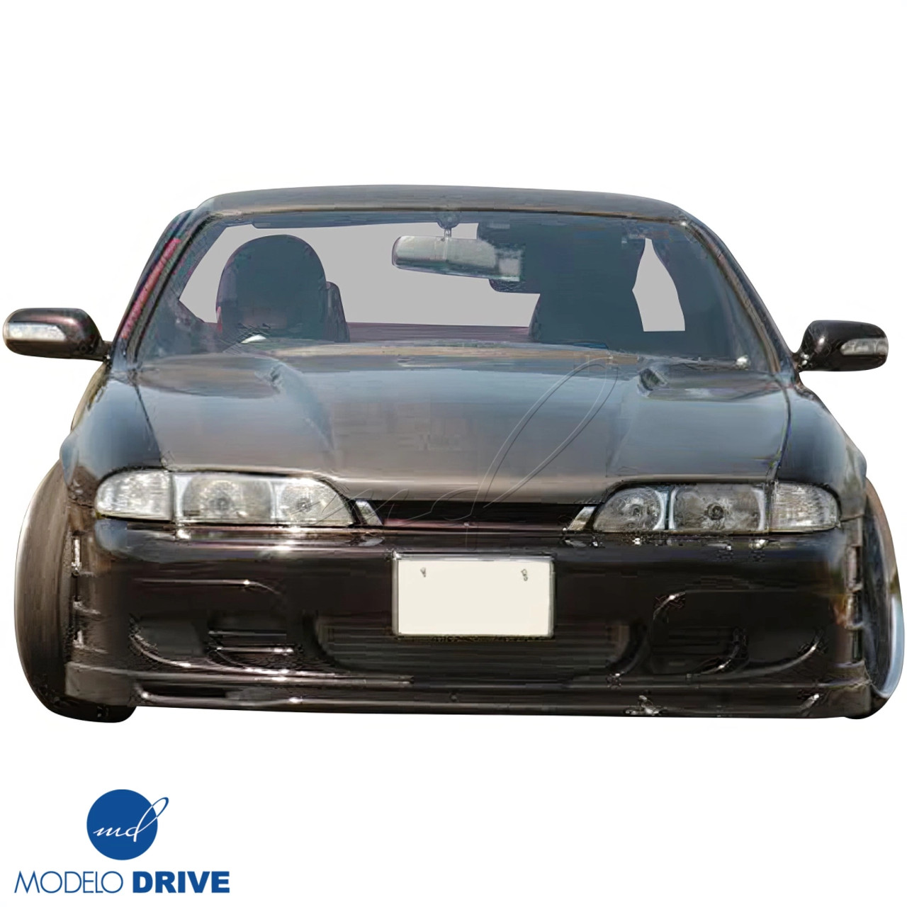 ModeloDrive Carbon Fiber ORI v2 Hood > Nissan 240SX (S14