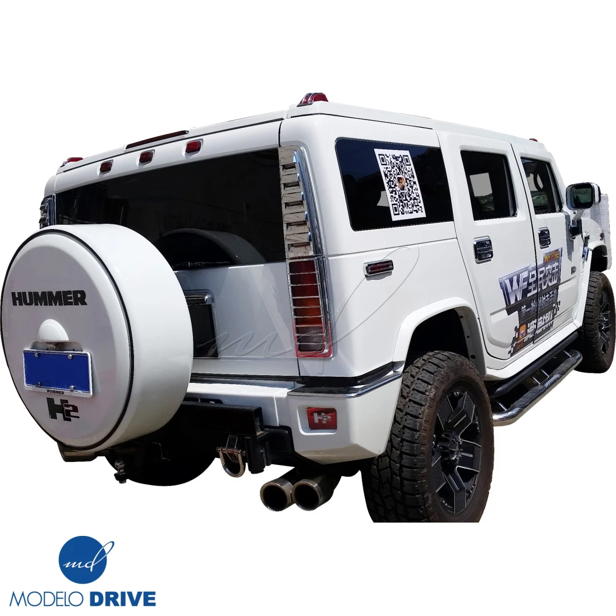 FRP BNW Fender Flares Set > Hummer H2 03-09 | ModeloDrive