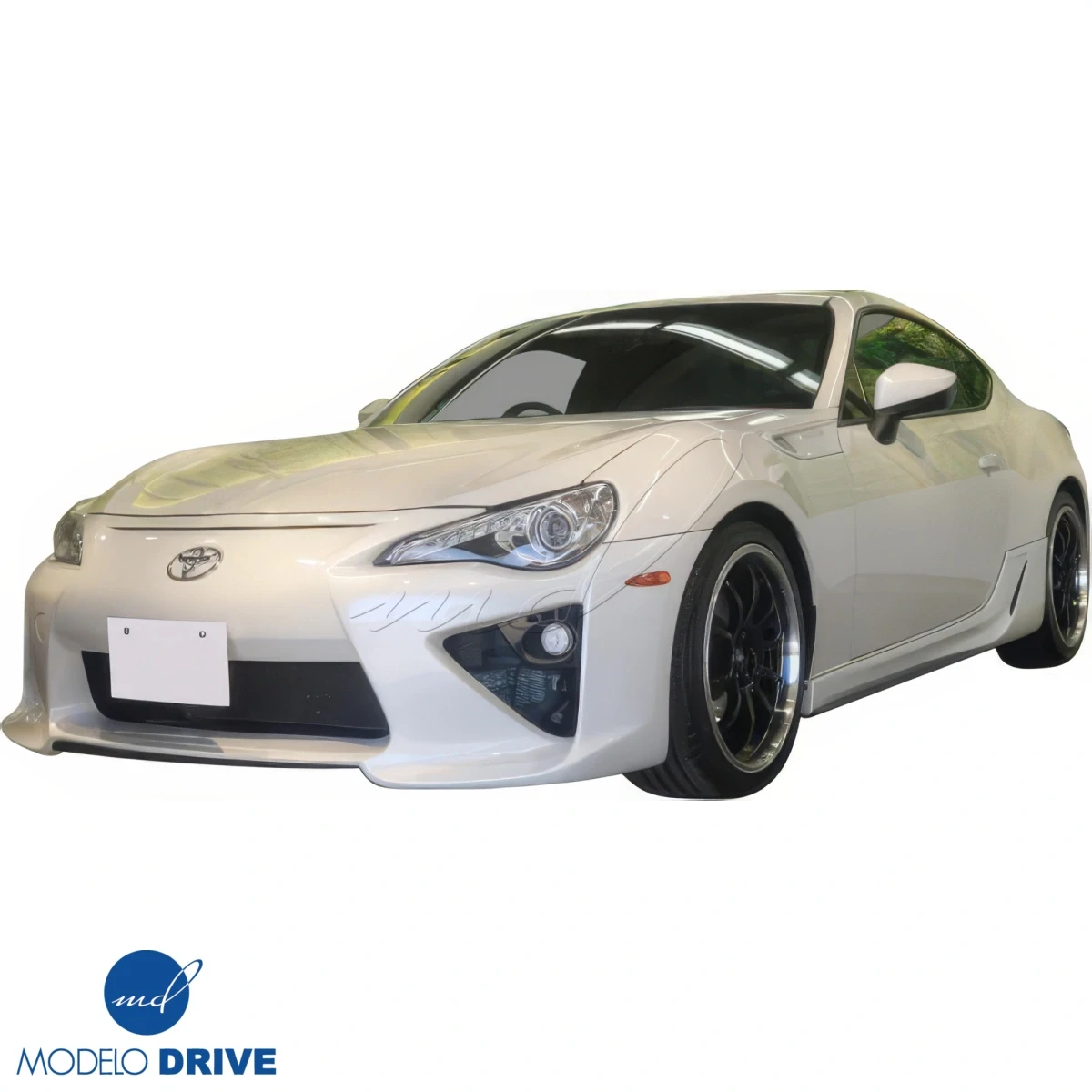 TOYOTA86ボディ TRD Genuine OEM GR FRONT SPOILER Crystal White Pearl FOR TOYOTA 86
