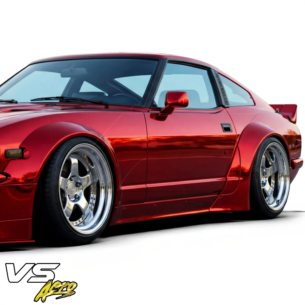 ベロベティ FRP TKYO Wide Body Side Skirts > Datsun 280ZX (S130) 79-83 > 2