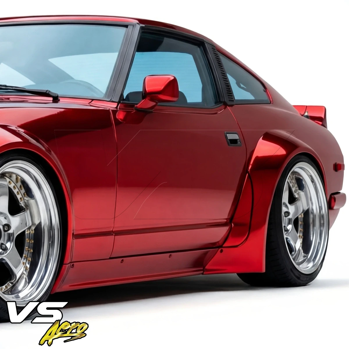 FRP TKYO Wide Body Side Skirts > Datsun 280ZX (S130) 79-83 > 2