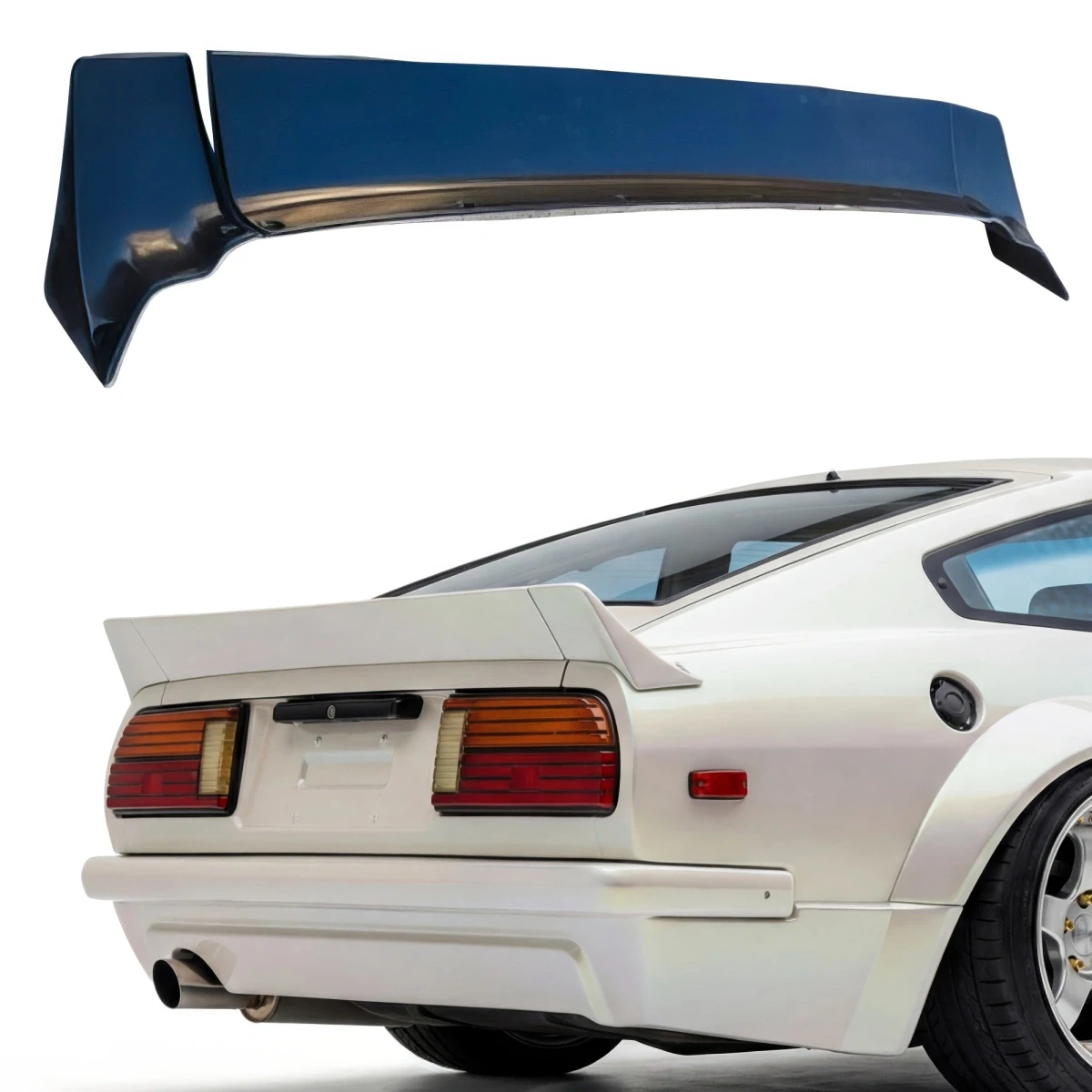【Puku】 VSaero FRP TKYO Wide Body Kit w Wing (S130) 2 Seater for 280ZX