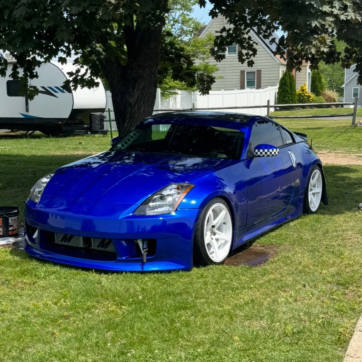 Nissan 350Z 03-08 VTX Style 4 Piece Polyurethane Full Body Kit