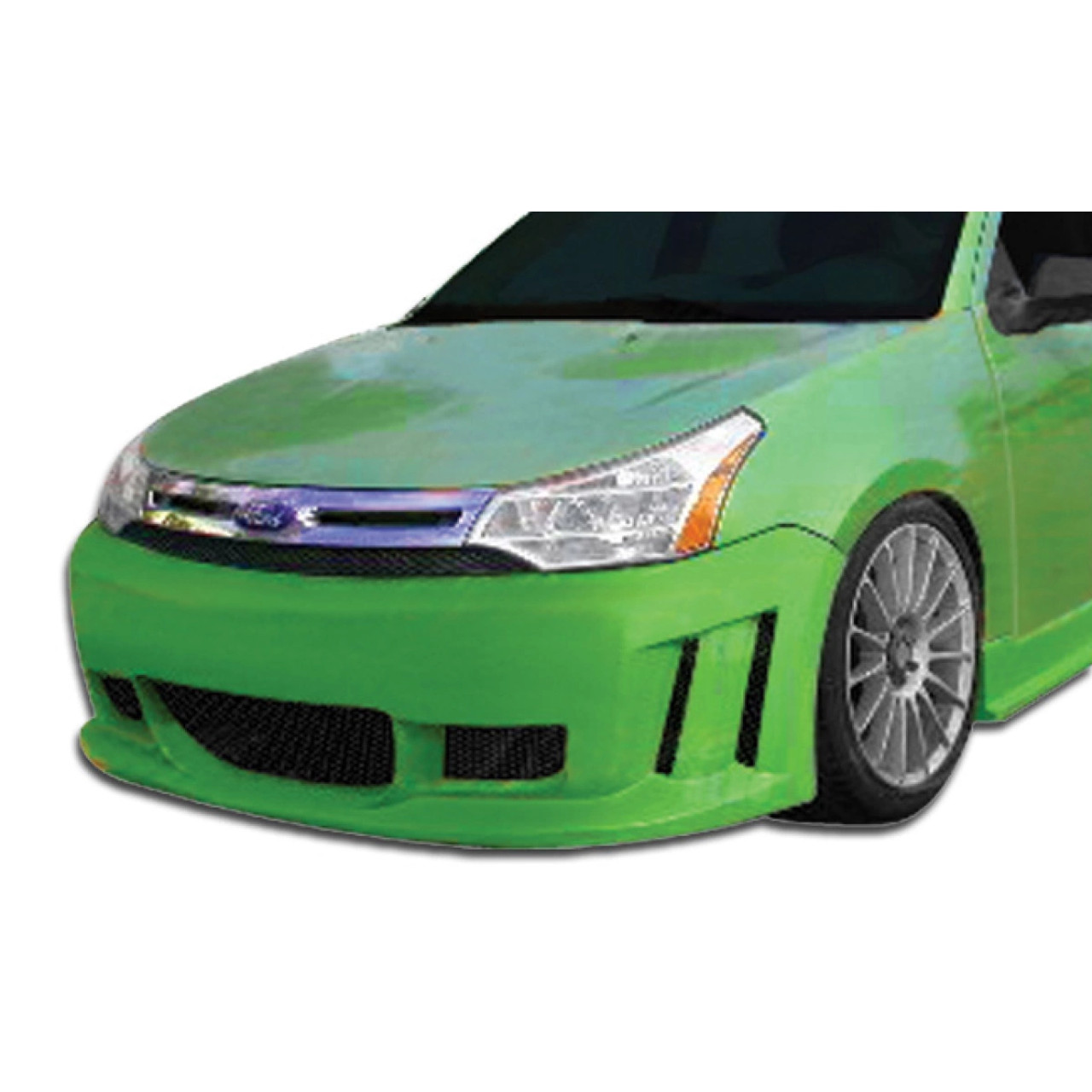 2008 2011 Ford Focus 4DR Duraflex Piranha Body Kit 4 Piece