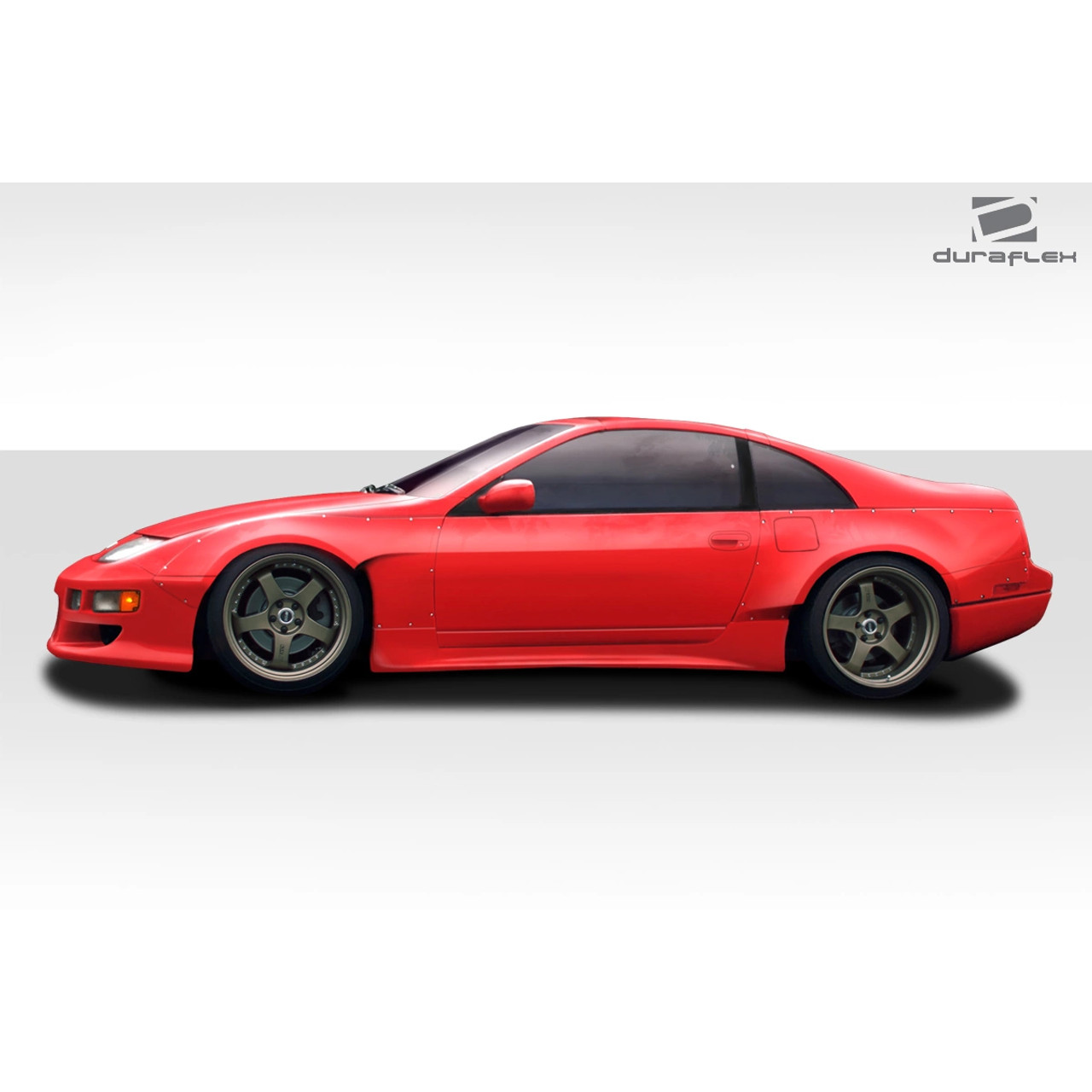 Pパターン LL 8双 Duraflex 2dr Coupe Pm-z Rear Fender Flares 5 PC for 300zx