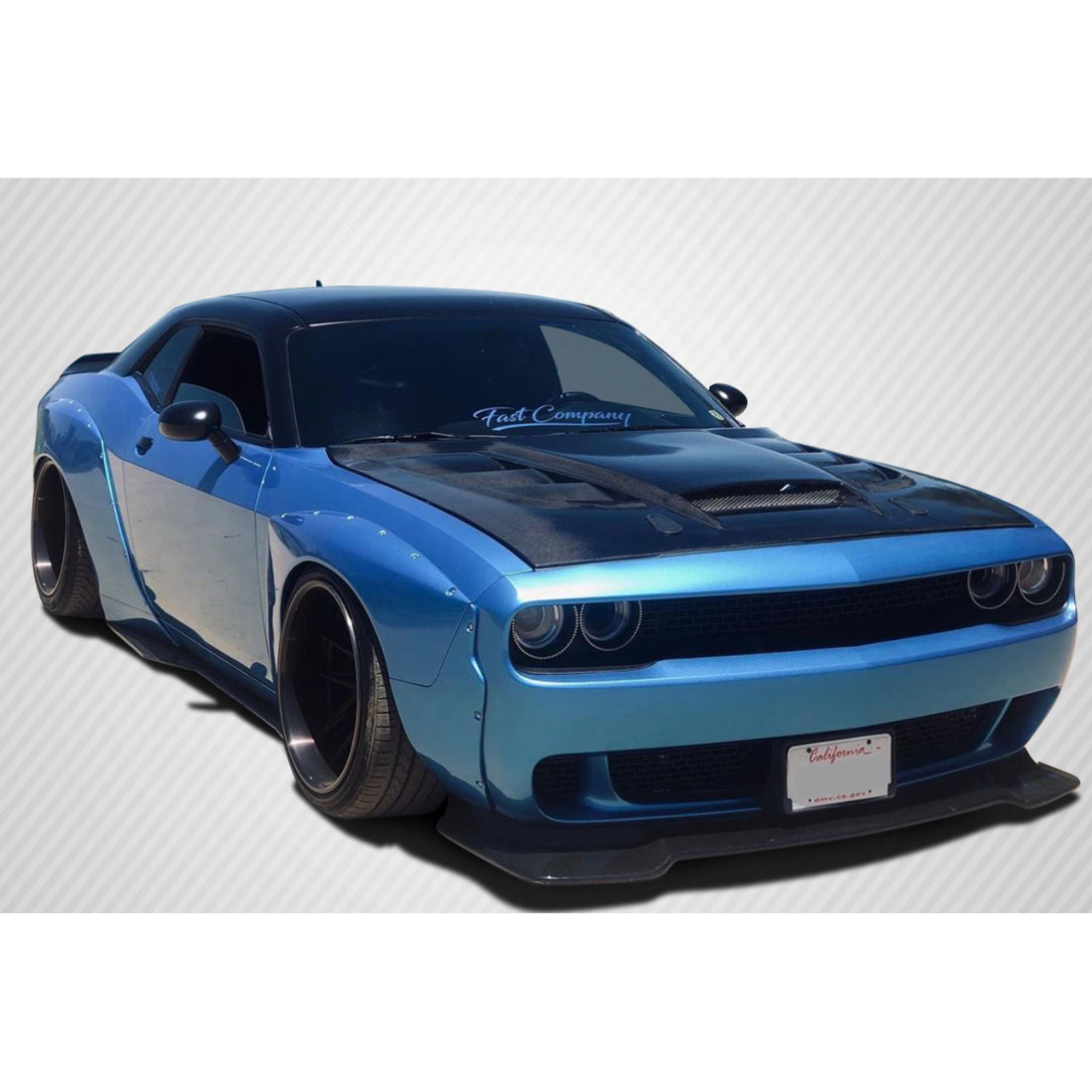 2008-2023 Dodge Challenger Carbon Creations Viper Look Hood
