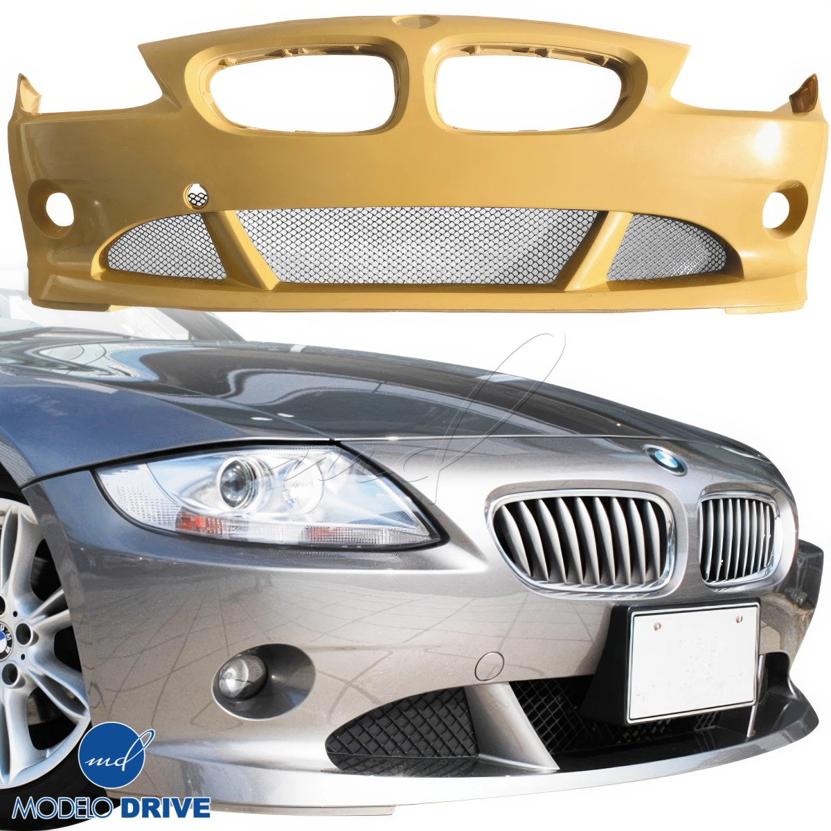  Z4E85 HAMANN製フロントエアロバンパー加工済み FRP AERO Front Bumper > BMW Z4 (E85 E86) 03-08 | ModeloDrive