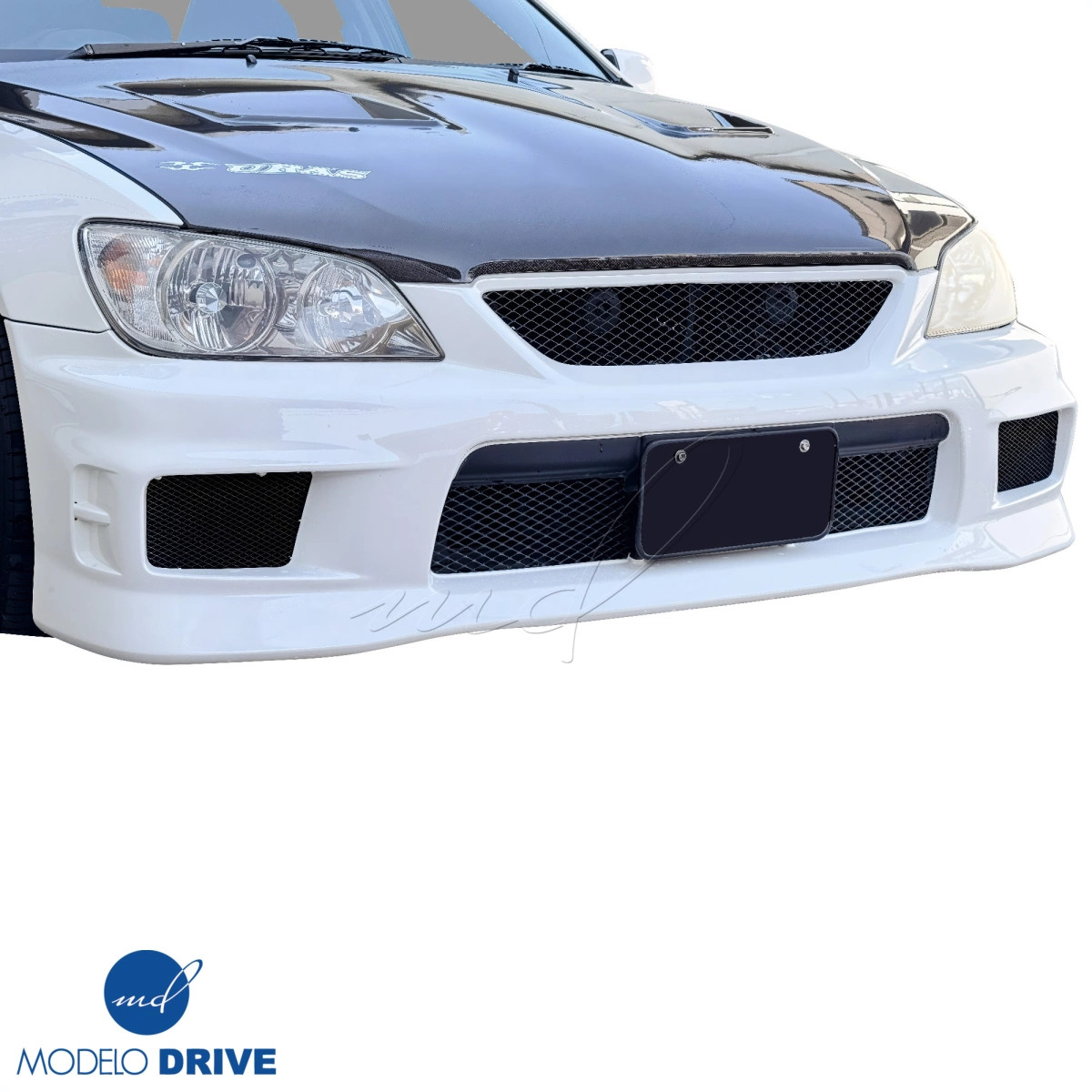 LEXUS is300 FRP製 フロントバンパー用 エアロパーツ 左右セット FRP BSPO Front Bumper > Lexus IS300 00-05> 4/5dr | ModeloDrive