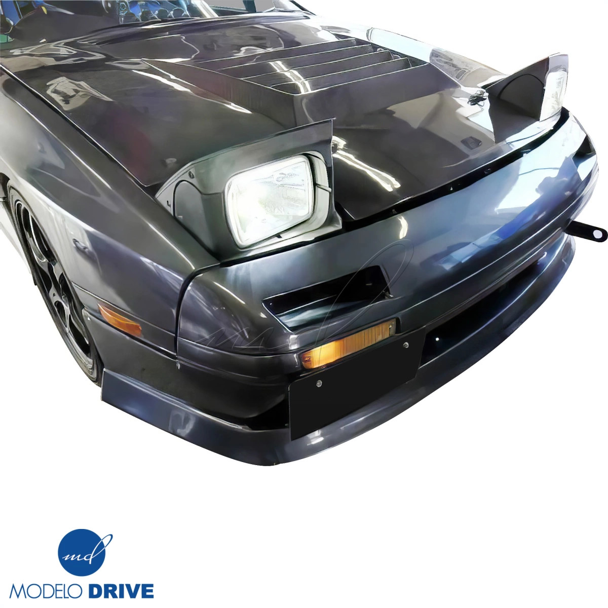 Carbon Fiber DMA D1 Hood > Mazda RX-7 (FC3S) 86-92 | ModeloDrive