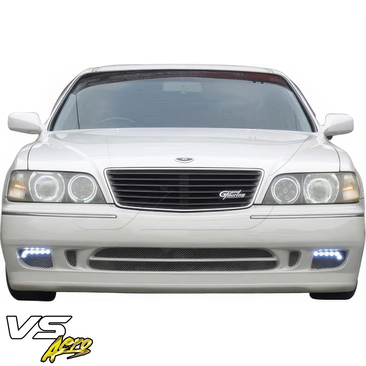VSaero FRP JD Front Bumper for Infiniti Q45 Y33 Cima 1997-2001