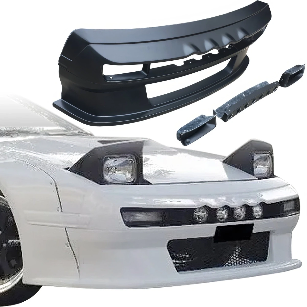 FRP TKYO Wide Body Rally Front Bumper > Mazda RX-7 (FC3S) 86-92
