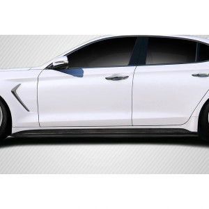 2019-2023 Genesis G70 MSR Side Skirts Rocker Panels - 2 Piece - image 1