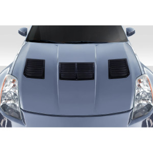 2003-2006 Nissan 350Z Z33 Duraflex GT1 Hood Vents - 3 Piece - image 1
