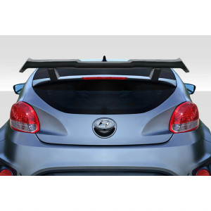 2012-2017 Hyundai Veloster Nobo Rear Wing Spoiler - 3 Piece ( non turbo ) - image 1