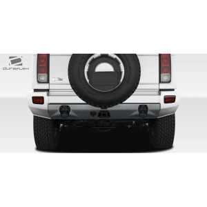 2003-2009 Hummer H2 BR-N Rear Add Ons Spat Bumper Extensions - 1 Piece - image 1
