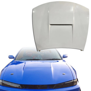 FRP MSPO Hood > Nissan 240SX (S14) 1997-1998 - image 1
