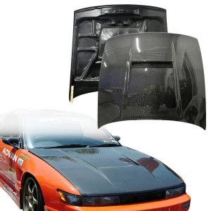Carbon Fiber MSPO Hood > Nissan Silvia (S13) 1989-1994 - image 1