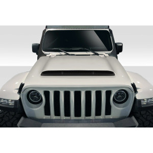 2018-2025 Jeep Wrangler JL Gladiator JT Demon Look Hood - 1 Piece - image 1
