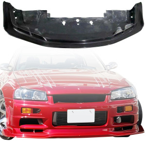 FRP ASEL Front Lip w Undertray > Nissan Skyline (R34) GTR 1999-2004 - image 1