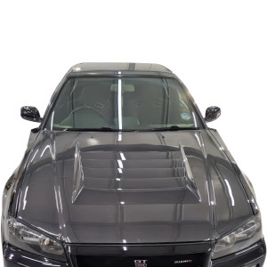 Carbon Fiber NISM N1 Hood > Nissan Skyline (R34) GTR 1999-2004 - image 1