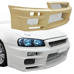 FRP TSE Front Bumper > Nissan Skyline (R34) GTR 1999-2004 > 2dr Coupe - image 1