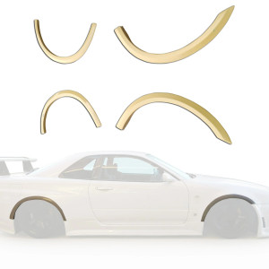 FRP NISM Rt Fender Flares (set) > Nissan Skyline (R34) GTR 1999-2004 > 2dr Coupe - image 1