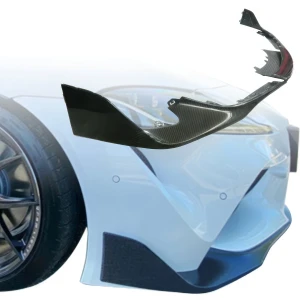 Carbon Fiber OER Front Lip 3pc > Toyota Supra (A90 A91) 2019-2023 - image 1