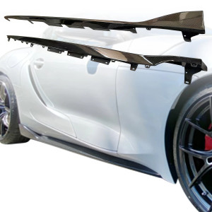 Carbon Fiber OER Side Skirts > Toyota Supra (A90 A91) 2019-2023 - image 1