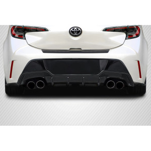 2019-2023 Toyota Corolla Hatchback Carbon Creations A Spec Rear Diffuser - 3 Piece - image 1