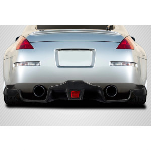 2003-2008 Nissan 350Z Z33 F1 Rear Diffuser - 5 Piece ( fits G35 2DR / G37 2DR / 370Z ) - image 1