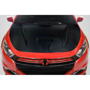 2013-2016 Dodge Dart Carbon Creations MPR V2 Hood - 1 Piece - image 1