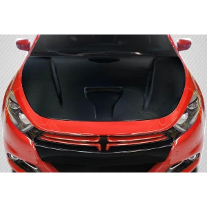2013-2016 Dodge Dart MPR V2 Carbon Fiber Hood - image 1