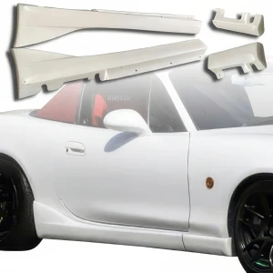 FRP MSPE Side Skirts 4pc > Mazda Miata (NB) 1998-2005 - image 1