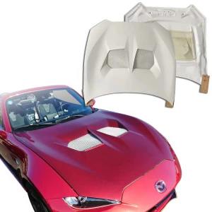FRP Twin Vent Hood > Mazda Miata (ND) 2016-2025 - image 1