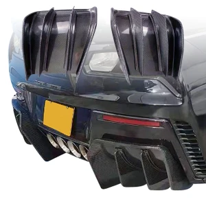 Carbon Fiber Dual Diffusers 2pc > Chevrolet Corvette (C7) 2014-2019 - image 1