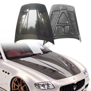 Carbon Fiber JRAC Hood > Maserati Quattroporte 2005-2012 - image 1