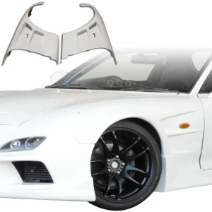 FRP BSPO Fenders (front) > Mazda RX-7 (FD3S) 1993-1997 - image 1