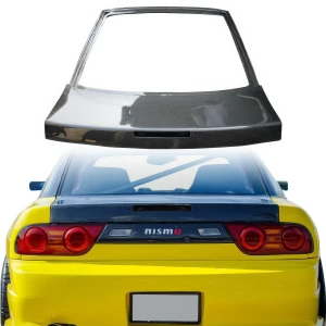Carbon Fiber OER Hatch /w Hole > Nissan 240SX 1989-1994 > 3dr Hatch - image 1