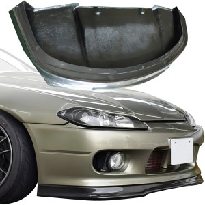 Carbon Fiber AFLU Front Lip > Nissan Silvia (S15) 1999-2002 - image 1
