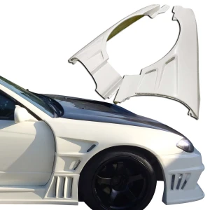 FRP DMA RS Wide Body v1 50mm Fenders (front) > Nissan Silvia (S15) 1999-2002 - image 1