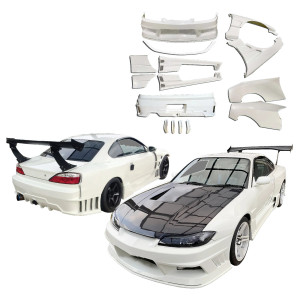 ModeloDrive FRP DMA RS Wide Body v1 Kit > Nissan Silvia (S15) 1999-2002 - image 1