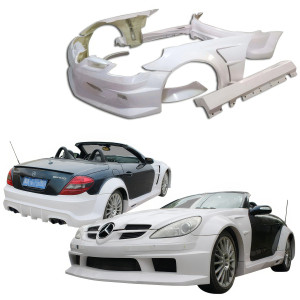ModeloDrive FRP BLK Series Wide Body Kit > Mercedes-Benz SLK (R171) 2005-2011 - image 1