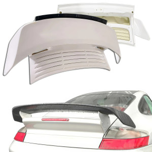 FRP TART GT Turbo-only Engine Lid Trunk w Wing w Flap > Porsche 911 (996) 1999-2001 - image 1
