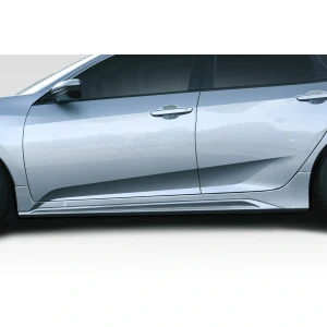 2016-2021 Honda Civic 4DR Type M Side Skirts Rocker Panels - 2 Piece - image 1