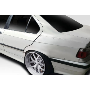 1992-1998 BMW 3 Series M3 E36 4DR Duraflex C Spec Rear Fender Flares - 2 Piece - image 1