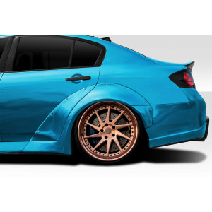 2008-2015 Infiniti G Sedan G37 Q40 LBW Rear Fender Flares - 4 Piece - image 1