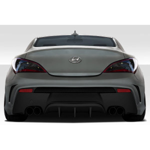 2010-2016 Hyundai Genesis Coupe 2DR MSR Rear Bumper - 1 Piece - image 1