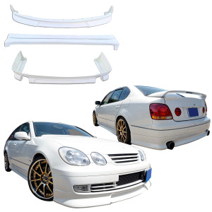 ModeloDrive FRP WAL SPOR Body Kit 4pc > Lexus GS300 1998-2005 - image 1