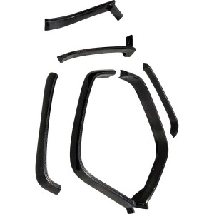 Carbon Fiber BNW Fender Flares Set > Hummer H2 2003-2009 - image 1